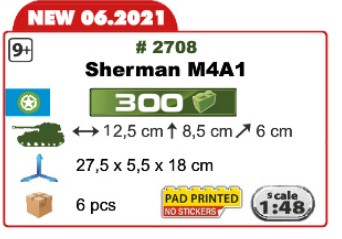 Sherman M4A1 1:48